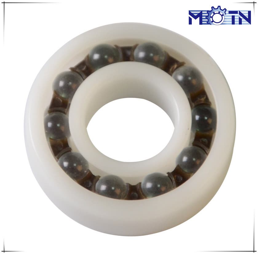 Plastic deep groove ball bearings POM6210